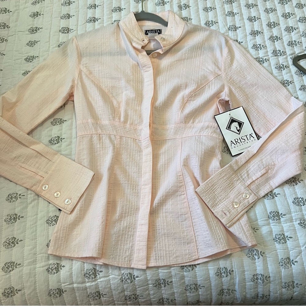 Arista Equestrian Fitted Riding/show button down shirt